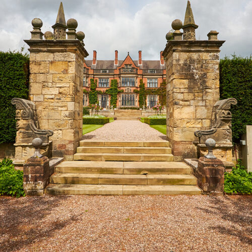 external view of country house used for weddings