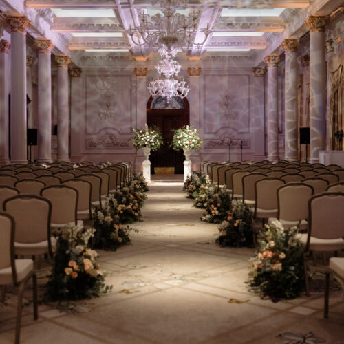 indoor wedding ceremony event space
