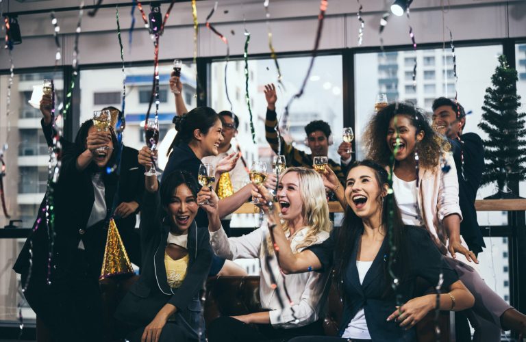 Business People Party Celebration Success Concept Business People Party Celebration Success Concept
